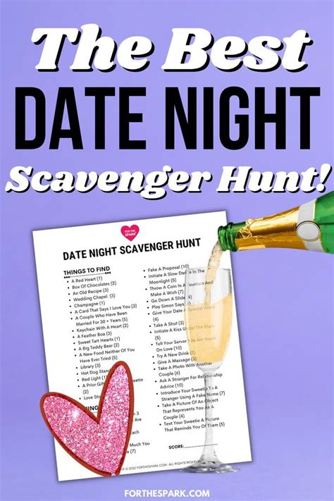 Add Some Sparkle To Your Date Night With This Free Printable Date Night