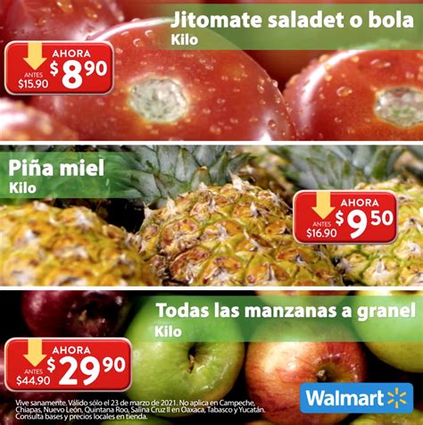 Ofertas Martes De Frescura Walmart De Marzo