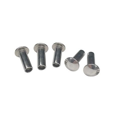 Semi Tubular Pan Round Oval Head Rivets Stainless Steel Semi