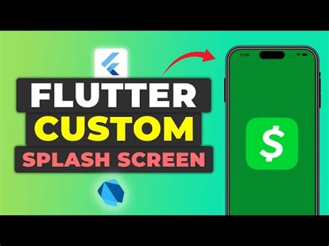 Flutter Custom Splash Screen Tutorial Flutter Native Splash Screen