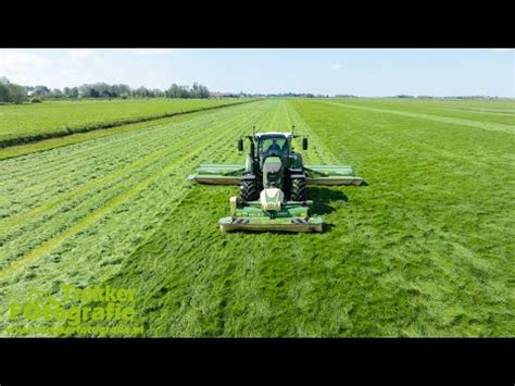 Eerste snede gras maaien 2024 Mowing First Cut Gras Mähen