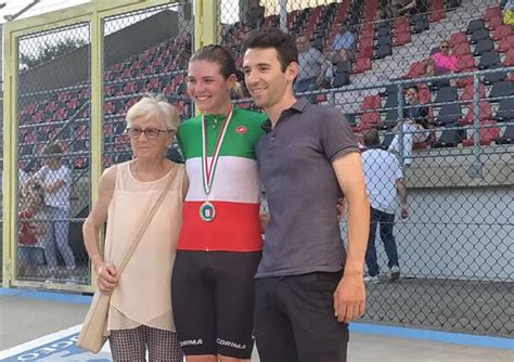 Martina Alzini Campionessa Italiana Nella Corsa A Punti Agli Assoluti