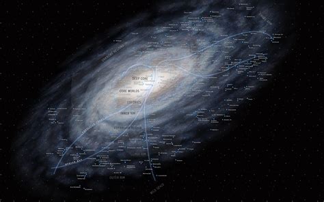 Star Wars Galaxy Stellar Map by Kokolico on DeviantArt