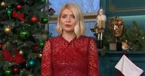 Holly Willoughby Unsettles Fans As Christmas Tradition Returns