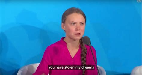 Il Video Del Discorso Di Greta Thunberg Al Vertice Sul Clima All ONU