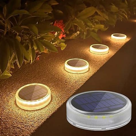 Lacasa Pezzi Lampade Solari Da Giardino Led Luci Solari Da Esterno