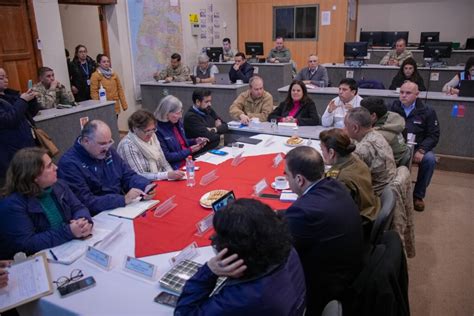 Ministra de Defensa Maya Fernández encabeza Cogrid Regional en el Maule