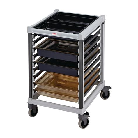 Petite échelle inox 9 x GN 2 1 P 65 mm CAMSHELVING CAMBRO