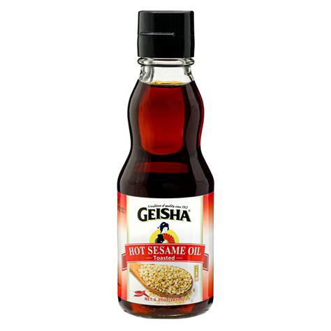 HOT SESAME OIL - Geisha Brand