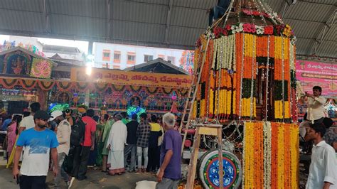 Balkampet Yellamma Bonalu 2023 Balkampet Ratham Bandi Getting Ready