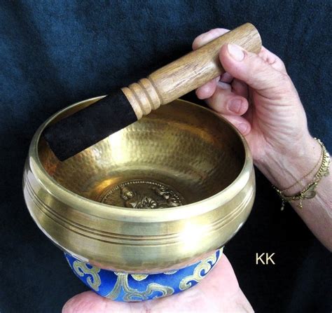 Large Orig Zen Art Singing Bowl New Piece Compl Set Catawiki