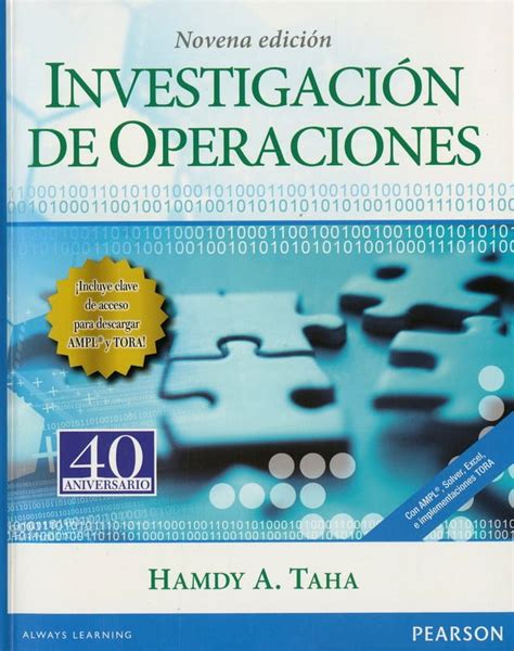 Investigaci N De Operaciones Edici N Hamdy A Taha Pdf Solucionario