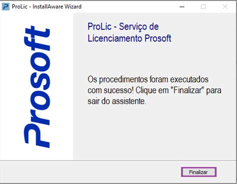 I75 Queda no Serviço Prosoft Licenciamento Base de Conhecimento