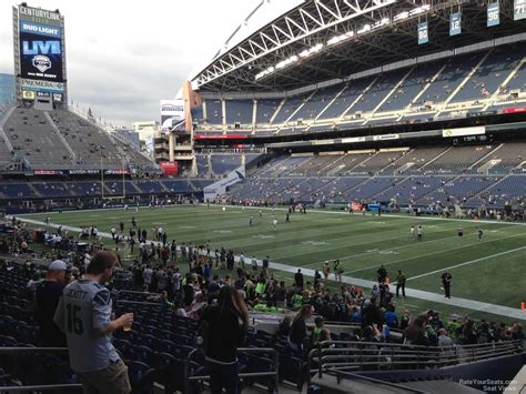 Section 129 At Lumen Field Seattle Seahawks