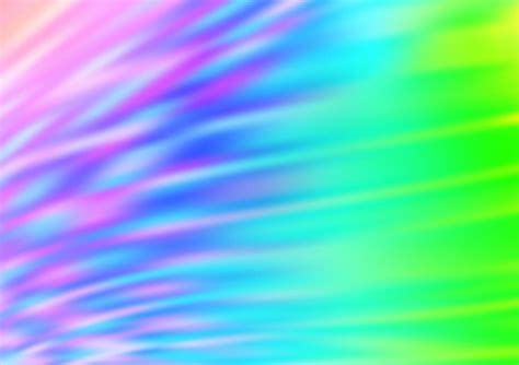 Light Multicolor Rainbow Vector Blurred And Colored Background