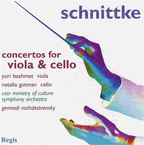 Schnittke Concertos For Viola And Cello Musical Offering