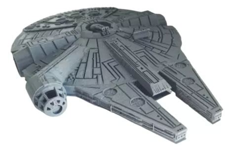 Star Wars Nave Millennium Falcon Han Solo Em Impressão 3d