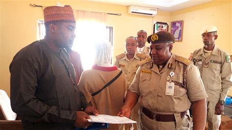 Nis Hands Over Yrs Old Libya Bound Victim Of Trafficking To Naptip