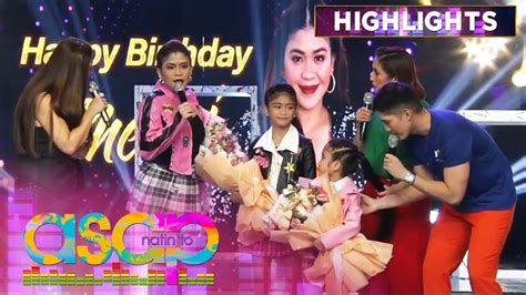 Melai Celebrates Birthday And Showbiz Milestone With Mela And Stela On