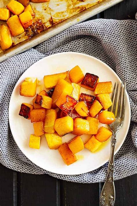 Maple Roasted Butternut Squash VIDEO Countryside Cravings