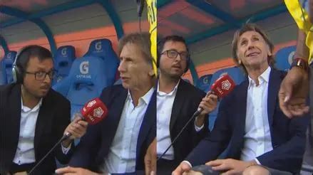 As Reaccion Ricardo Gareca Al Ser Consultado Sobre El Actual Momento