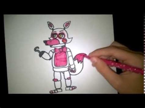 Comment Dessiner MANGLE Non Detruite Fnaf 2 YouTube