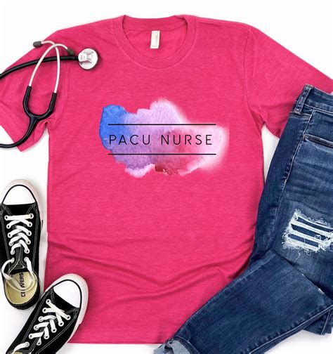 Pacu Nurse Shirt Pacu Nurse Post Anesthesia Care Unit Etsy