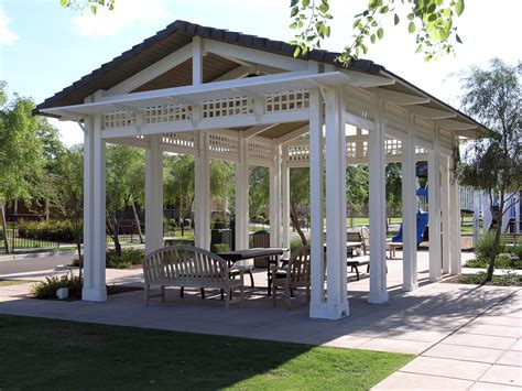 Gable Roof Gazebo Design Of The Orlando Shade Shelter Results In A