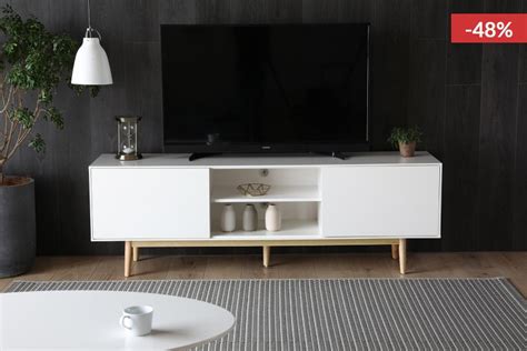 Meuble Tv Scandinave Blanc