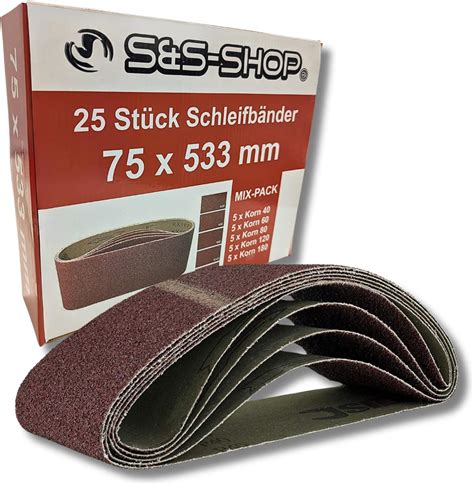 Bosch 2609256215 DIY Schleifband 75 X 508 Mm 1 X G60 80 100 Holz