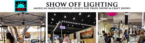 Craft Show Booth Lighting, Portable LED Display Light