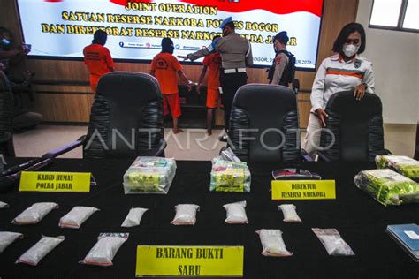 Ungkap Kasus Narkotika Jenis Sabu Antara Foto