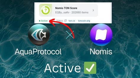 Check Out Your Nomis To Be Eligible For Aqua Protocol Claim YouTube