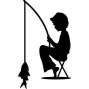 boy fishing clipart silhouette 20 free Cliparts | Download images on ...