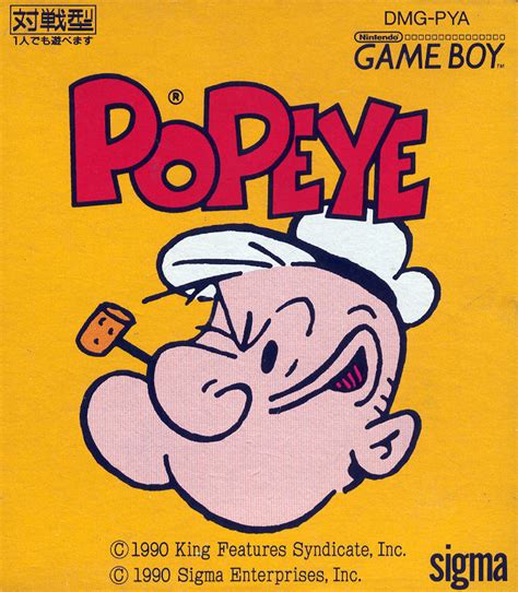 Popeye Jp Ovp Action Game Boy Nintendo Classicgamestorech