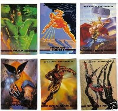 Buy 1993 SkyBox Marvel Masterpieces Series II Complete Card SET