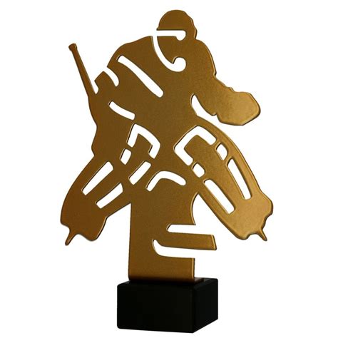 Statuetka Metalowa Hokej Ml Hoc Pw Trofea Sklep