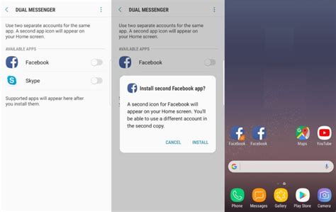 How To Use The Dual Messenger Feature On Your Galaxy S S Plus