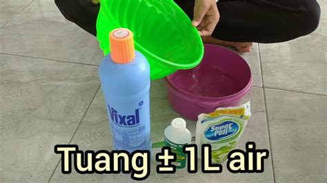 Cara Membuat Disinfektan Yang Mudah Dan Cepat YouTube