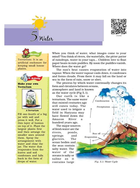 NCERT Book Class 7 Social Science Geography Chapter 5 Water