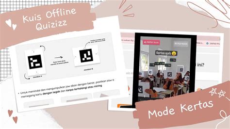 Tutorial Quizizz Offline Mode Kertas Paper Mode Youtube