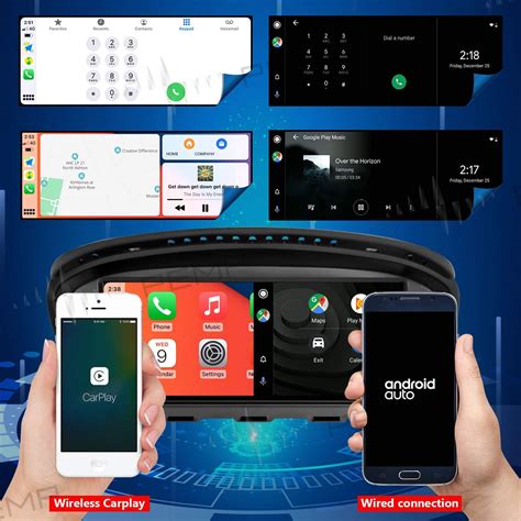 PEMP Para BMW E60 E90 CIC Android Carplay Pantalla Qualcomm 8 Core 4GB