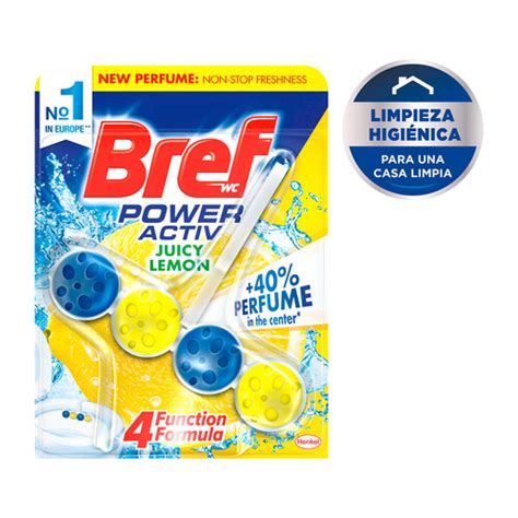 BREF Colgador WC Power Active limón BREF 50 g Alcampo Haz tu Compra