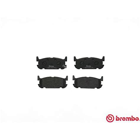 Beläge Hinten Bremsen Brembo P49031 Mazda MX 5 II 1 6 16V 81 Kw 1998 eBay