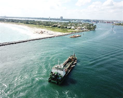 Palm Beach Harbor Maintenance Dredging 2019 Cashman Dredging