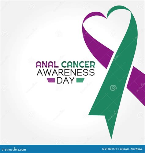 Vector Graphic Of Anal Cancer Awareness Day Good For Anal Cancer