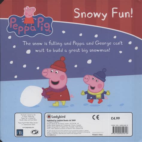 Snowy Fun By Peppa Pig 9781409304616 Brownsbfs