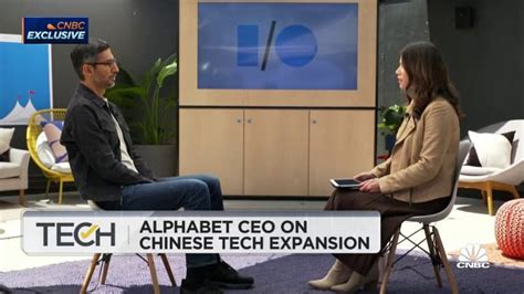 Alphabet CEO Sundar Pichai: CNBC interview