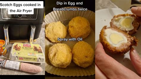 How To Make The Perfect Scotch Eggs In Your Air Fryer They Can Even Have A Runny Yolk Mirror