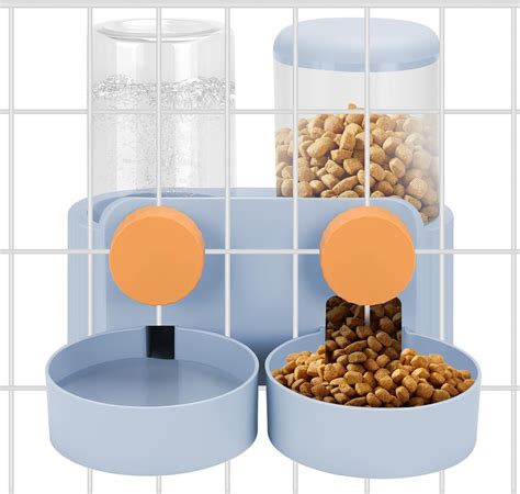 Amazon Yummy Sam Hanging Automatic Pet Food Bowl Water Dispenser